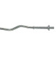 Regular Threaded Solid Curl Bars 120cm with 2 collars TS4012 - Tecnopro